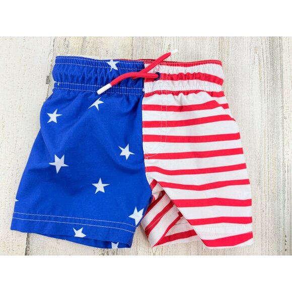 Cat & Jack Baby Boys 9 M Swimsuit Lot of 2 Trunks Rash Guard Swim - Picture 6 of 11